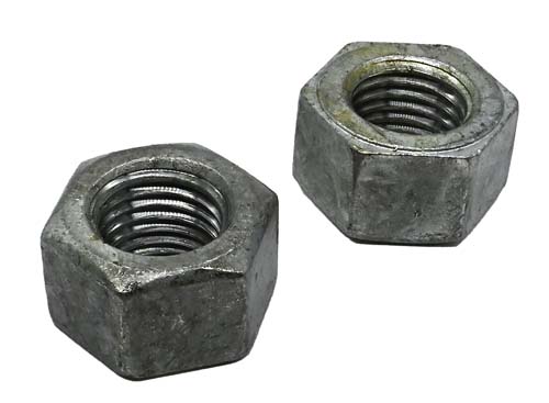 1-8 GALVANIZED HEAVY HEX STRUCTURAL NUT A194 GRADE 2H