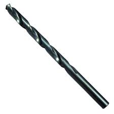 F-49720-E 7/32 BLACK OXIDE JOBBER LENGTH HIGH SPEED STEEL ECONOMY DRILL BIT WITH 3 FLATS