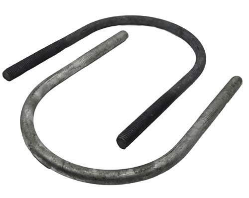 5/8-11 X 6-3/4" ID X 9-1/2" LENGTH X 3-3/4" THREAD GALVANIZED U-BOLT (FOR 6" PIPE)