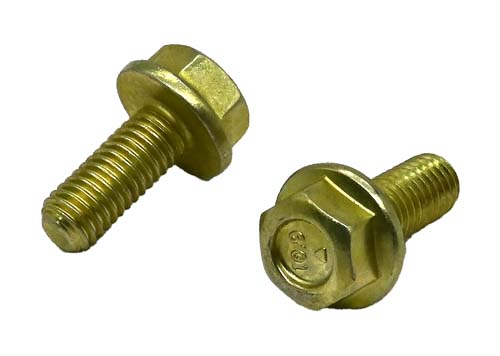 M8-1.25 X 20MM ZINC PLATED HEX HEAD BOLT GRADE 10.9
