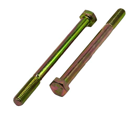 M8-1.25 X 120MM ZINC PLATED HEX HEAD BOLT GRADE 10.9