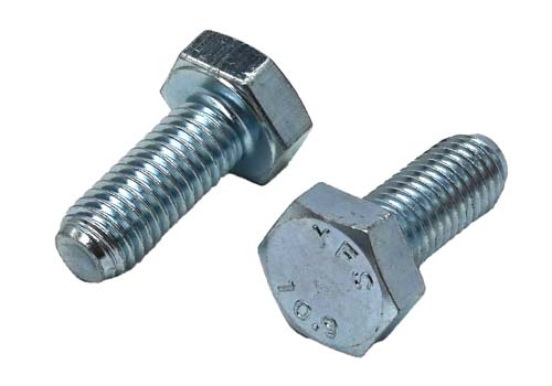 M10-1.50 X 25MM ZINC PLATED HEX HEAD BOLT GRADE 10.9