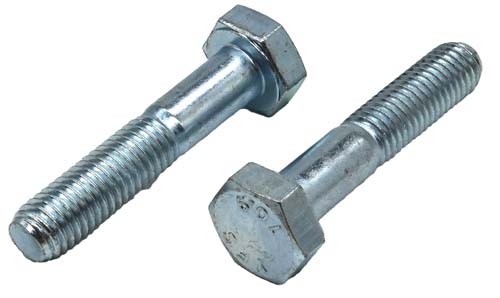 M10-1.50 X 50MM ZINC PLATED HEX HEAD BOLT GRADE 10.9