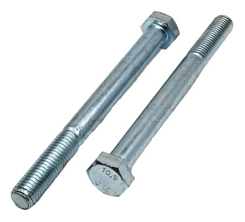 M12-1.75 X 120MM ZINC PLATED HEX HEAD BOLT GRADE 10.9