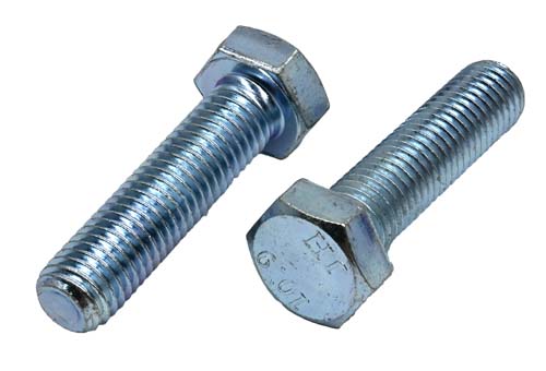 M14-2.00 X 55MM ZINC PLATED HEX HEAD BOLT GRADE 10.9