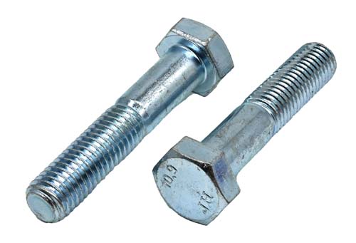 M14-2.00 X 70MM ZINC PLATED HEX HEAD BOLT GRADE 10.9
