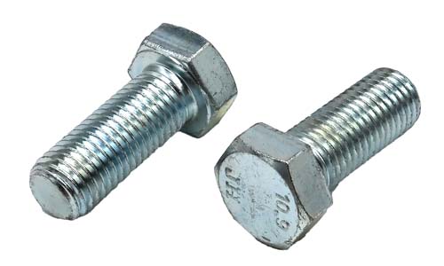 M16-2.00 X 40MM ZINC PLATED HEX HEAD BOLT GRADE 10.9