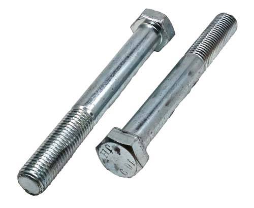 M16-2.00 X 130MM ZINC PLATED HEX HEAD BOLT GRADE 10.9