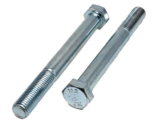 M16-2.00 X 140MM ZINC PLATED HEX HEAD BOLT GRADE 10.9