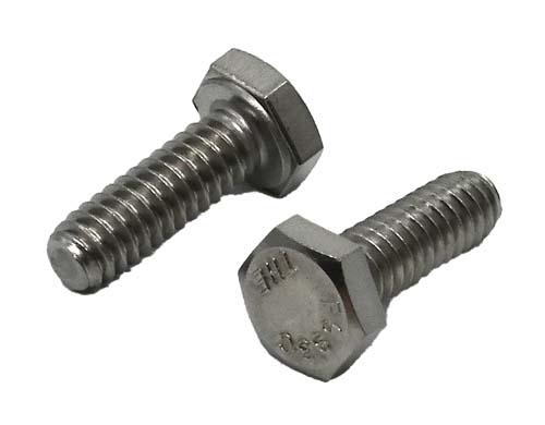 1/4-20 X 3/4 STAINLESS STEEL HEX HEAD BOLT GRADE 304 (18-8)