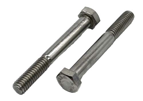 5/16-18 X 2-1/2 STAINLESS STEEL HEX HEAD BOLT GRADE 304 (18-8)