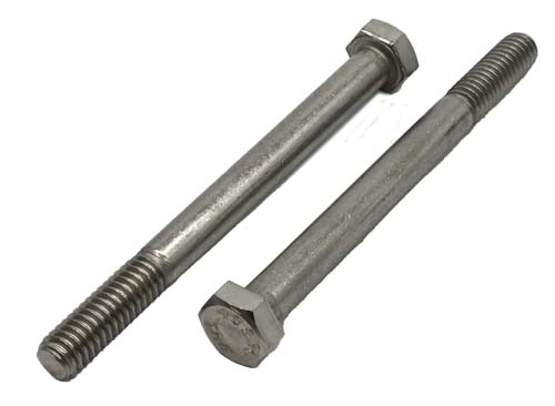 5/16-18 X 3-1/2 STAINLESS STEEL HEX HEAD BOLT GRADE 304 (18-8)