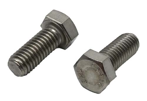 1/2-13 X 1-1/4 STAINLESS STEEL FULL THREAD HEX HEAD BOLT GRADE 304 (18-8)