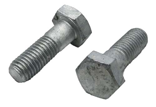 5/8-11 X 2 GALVANIZED HEAVY HEX HEAD STRUCTURAL BOLT GRADE A325
