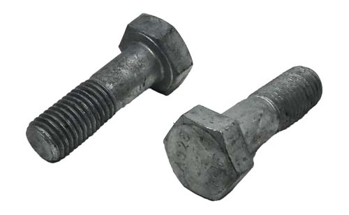3/4-10 X 2-1/4 GALVANIZED HEAVY HEX HEAD STRUCTURAL BOLT GRADE A325