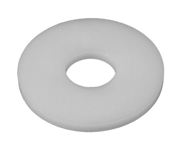 .805 ID X 1.25 OD X .060 THK NATURAL NYLON FLAT WASHER