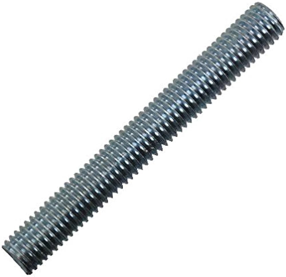 F-131820-4.25 1/2-13 X 4-1/4 ZINC PLATED FULL THREAD STUD A193 GRADE B7